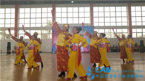 景德镇市昌江区举办“庆国庆 迎省运”广场舞公开赛